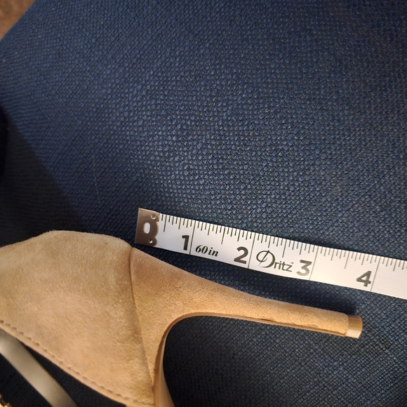 Tan Heels with Transparent Upper and Pointed Toe - Picture 10 of 12